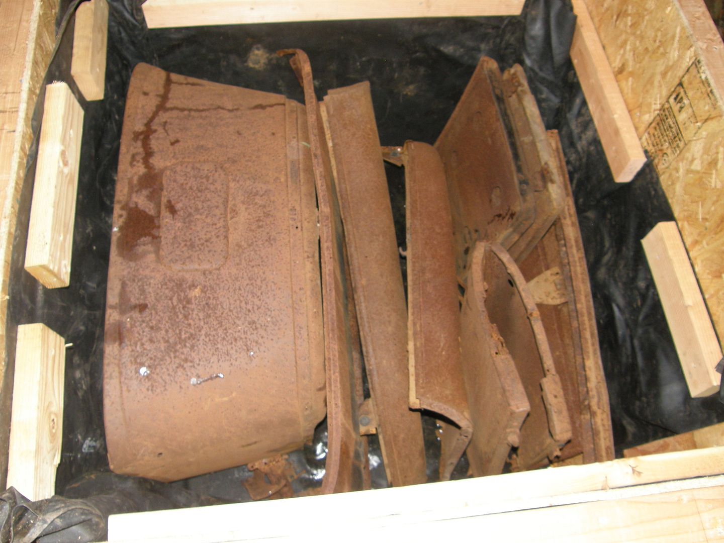 Rust removal.......the miracle of molasses! The H.A.M.B.